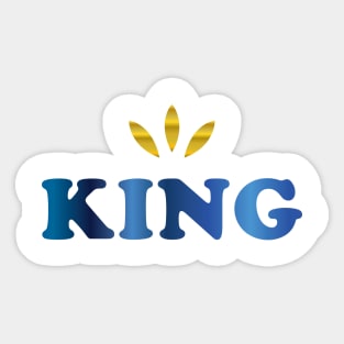 King & Queen TeeShirts Sticker